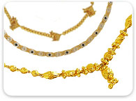 22K, 18K Gold Necklace for Women  Indian Chain Necklaces in CA, GA