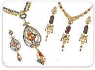 Sets (Necklace) >  Gold Designer Sets > 