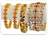 Bangles >  Precious Stone Bangles > 