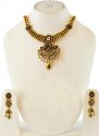  [ Bridal Necklace Sets > 22K Gold Bridal Necklace Set  ]