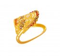  [ Ladies Gold Ring > 22K Gold Vanki Ring   ]