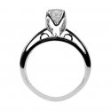  [ Diamond Rings > 18k White Gold Diamond Ring   ]