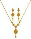  [ 22 Kt Gold Sets > Gold Reversible Necklace Set  ]