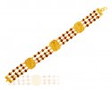  [ Men`s Bracelets > 22K Gold Rudraksh Bracelet  ]