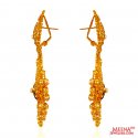  [ 22Kt Gold Fancy Earrings > 22k Gold Chandbali Earrings  ]