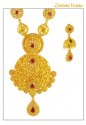  [ Gold Designer Sets > 22K Gold Designer Necklace Set  ]