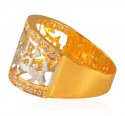  [ Religious Rings > 22 Kt Gold Bismillah Ladies Ring  ]