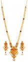  [ Bridal Necklace Sets > Indian Antique Patta Haar (22Kt)  ]