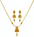  [ Light Sets > 22K Gold Light Reverse Necklace  ]