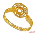  [ Stone Bangles > 22 kt Gold Exclusive Signity Bangle  ]