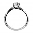  [ Diamond Rings > 18kt White Gold Diamond Ring   ]