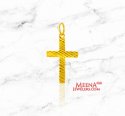  [ Jesus Cross Pendants > 22Kt Gold Cross Pendant  ]