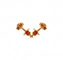  [ Diamond Earrings > 18Kt Gold Diamond Earrings  ]