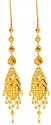 Attractive 22 Karat Gold Set of earrings ( part of 22 Kt Gold Set) [ 22 Kt Gold Sets > 22 Kt Gold Set (filigree work)  ]