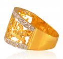  [ Religious Rings > 22 Karat Gold Bismillah Ladies Ring  ]