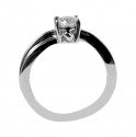  [ Diamond Rings > 18K White Gold Ladies Ring  ]