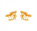  [ Precious Stone Earrings > 22K Gold Ruby With Pearl Earrings  ]