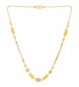 Click here to View - 22kt Gold Fancy Necklace Chain 