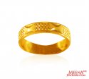 22K Gold Band - Click here to buy online - 747 only..