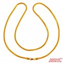 Click here to View - 22K Gold Fox Chain (22 Inches) 