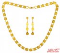 22K Gold Ginni Necklace Set - Click here to buy online - 1,850 only..