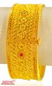 22Kt Gold Designer Kada 1pc - Click here to buy online - 4,675 only..