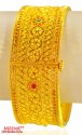 22Kt Gold Designer Kada 1pc - Click here to buy online - 5,449 only..