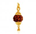 22k Gold Rudraksh Pendant - Click here to buy online - 516 only..