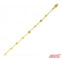 Click here to View - 22Kt Gold TwoTone Bracelet  