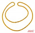 Click here to View - 22 Kt Rope Gold Chain 