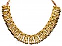 22 KT Gold Necklace(Only) Set - Click here to buy online - 4,535 only..