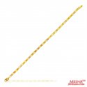 22k Gold Ladies Bracelet - Click here to buy online - 737 only..