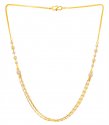 22kt Gold Fancy Necklace Chain - Click here to buy online - 1,211 only..
