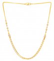 22kt Gold Fancy Necklace Chain - Click here to buy online - 943 only..