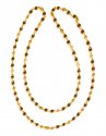 Click here to View - 22 Karat Gold Brown Tulsi Mala 