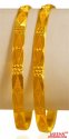 Click here to View - 22k Gold  Bangles 2pc 