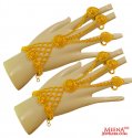 22Kt Gold Panja for Ladies (2 PC) - Click here to buy online - 6,909 only..