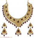 Genuin Kundan Diamond Set - Click here to buy online - 27,855 only..