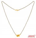 22 Karat Gold Bottu Mangalsutra - Click here to buy online - 460 only..