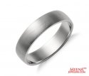 18 Karat White Gold Band - Click here to buy online - 615 only..