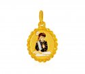 22K Swami Narayan Pendant - Click here to buy online - 364 only..