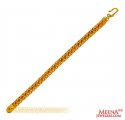 22Kt Gold Men Bracelet - Click here to buy online - 3,072 only..