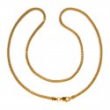 22 Karat Gold Rhodium Chain - Click here to buy online - 1,261 only..