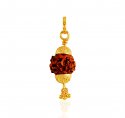 Click here to View - 22k Gold Rudraksh Pendant 