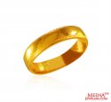 22 Karat Gold Wedding Band - Click here to buy online - 948 only..