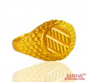 Click here to View - 22 Karat Gold Ring For Mens 