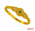 22 Kt Gold Color Stone kada - Click here to buy online - 1,532 only..