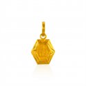 Holy OM Pendant 22 Karat Gold - Click here to buy online - 91 only..