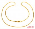 22 karat Gold Chain  - Click here to buy online - 274 only..