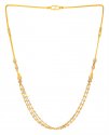 Click here to View - 22kt Gold Fancy Necklace Chain 